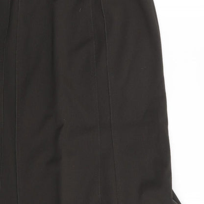 Gerry Weber Womens Green  Polyester Flare Skirt Size 28   Zip