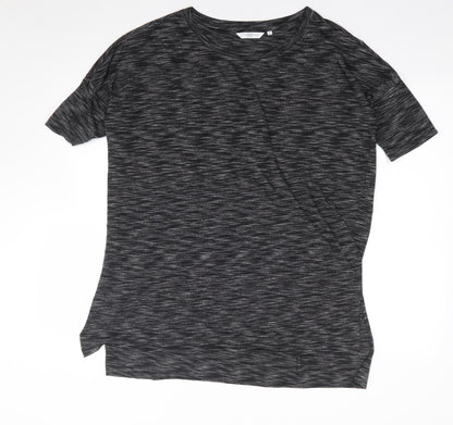 Womens UK Size 12 New Look Grey Jersey T-Shirt