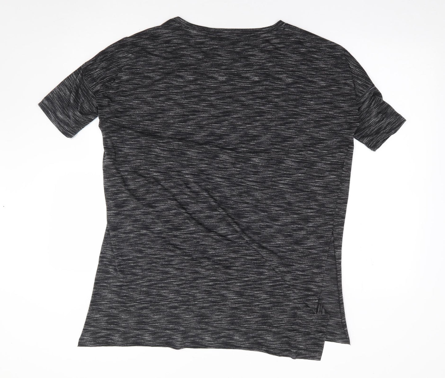 Womens UK Size 12 New Look Grey Jersey T-Shirt