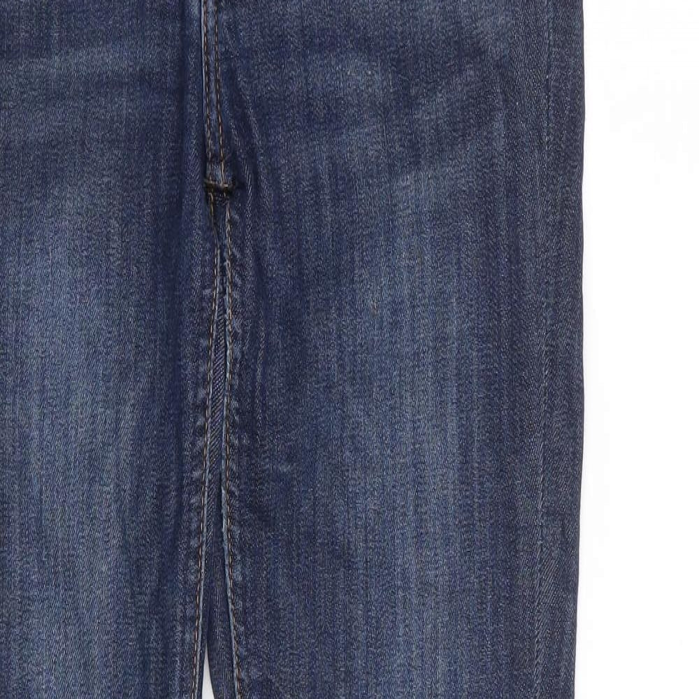 Womens UK Size 28 H&M Regular Fit Skinny Blue Jeans