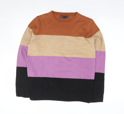 Womens UK Size 10 Marks and Spencer Multicoloured Pullover Jumper