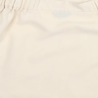 Womens UK Size 10 Topshop Beige Basic Blouse
