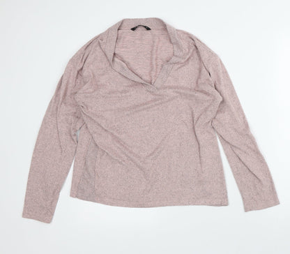Womens UK Size M Dunnes Stores Pink Pullover Sweatshirt