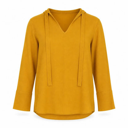 Womens UK Size 8 Primark Orange Tunic Blouse