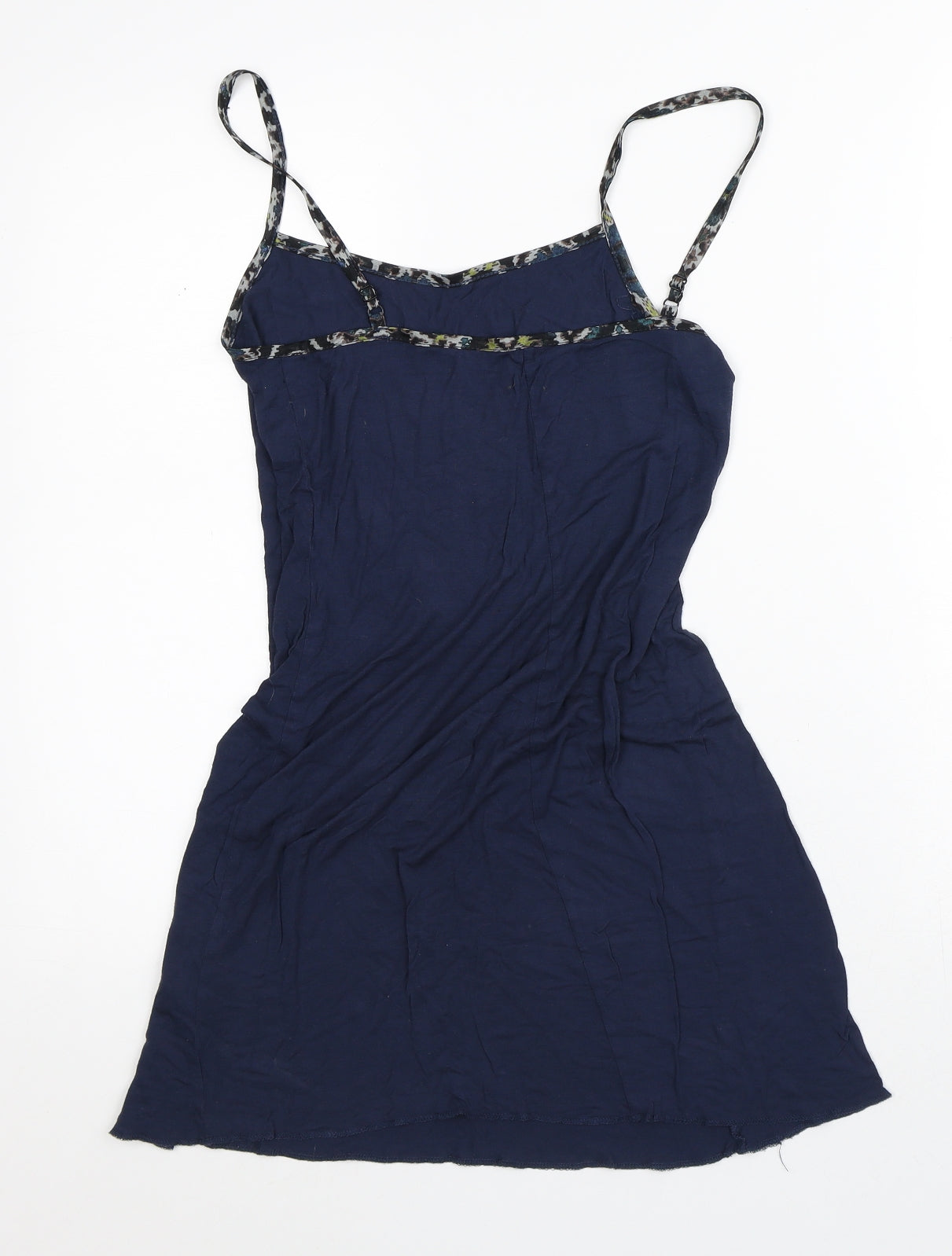Preworn Womens Blue  Polyester A-Line  Size S  Square Neck
