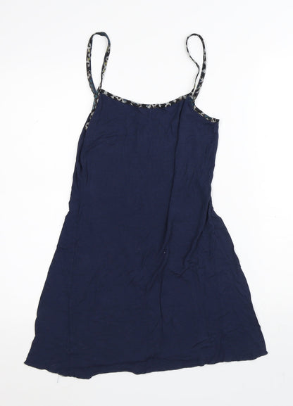 Preworn Womens Blue  Polyester A-Line  Size S  Square Neck