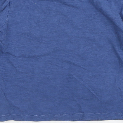 DC Boys Blue  100% Cotton Basic T-Shirt Size 5 Years Crew Neck  - Justice League