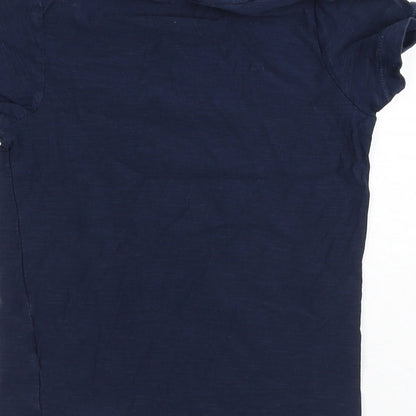 Casual Dept Boys Blue  100% Cotton Basic T-Shirt Size 5 Years Crew Neck
