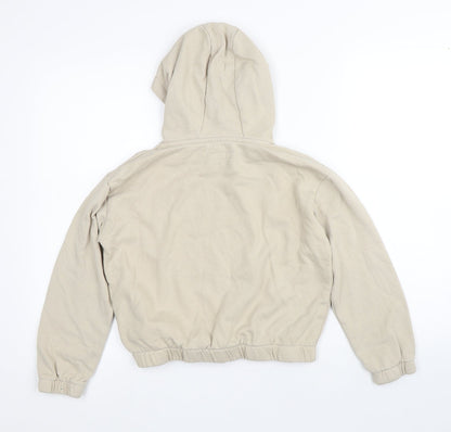 Primark Girls Beige  Cotton Pullover Hoodie Size 10-11 Years   - Inspire