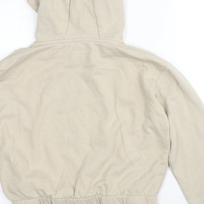 Primark Girls Beige  Cotton Pullover Hoodie Size 10-11 Years   - Inspire