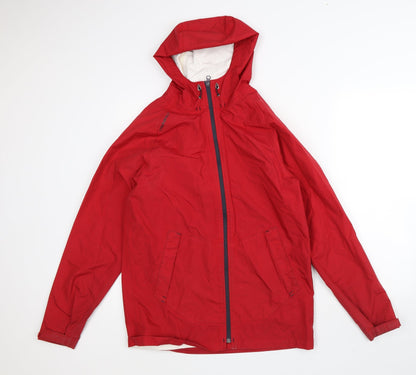 Womens UK Size XS Tribord Red Rain Coat