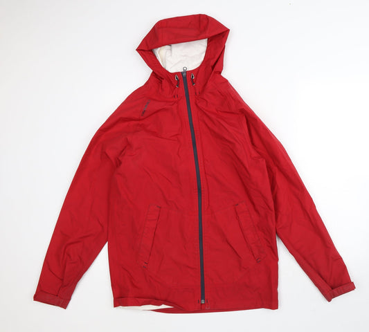 Womens UK Size XS Tribord Red Rain Coat