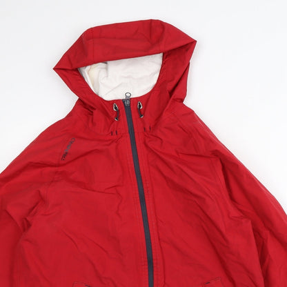 Womens UK Size XS Tribord Red Rain Coat