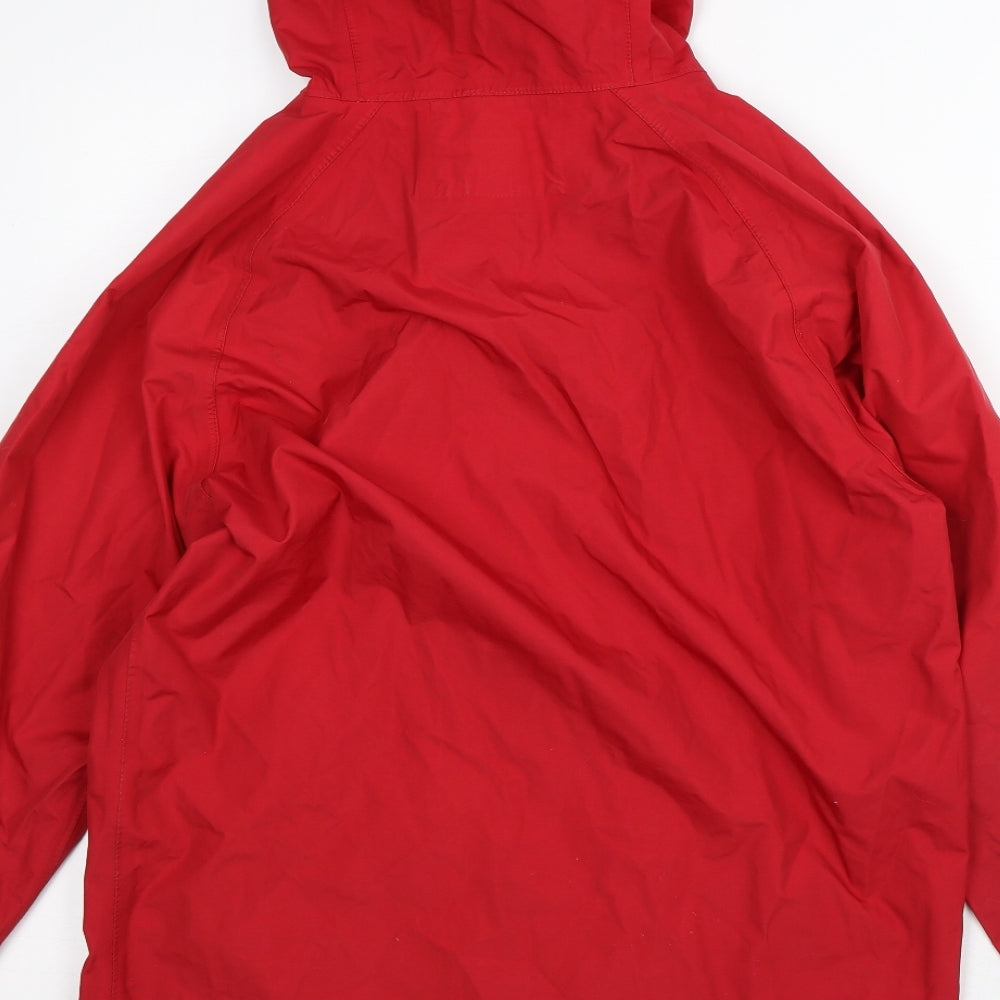 Womens UK Size XS Tribord Red Rain Coat