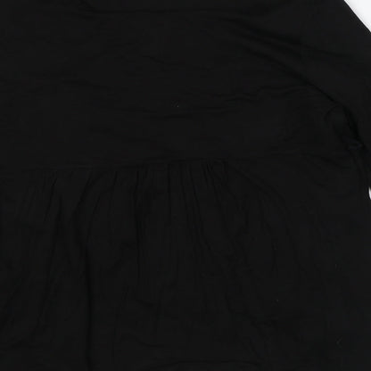 Womens UK Size M Preworn Black Cardigan Jumper