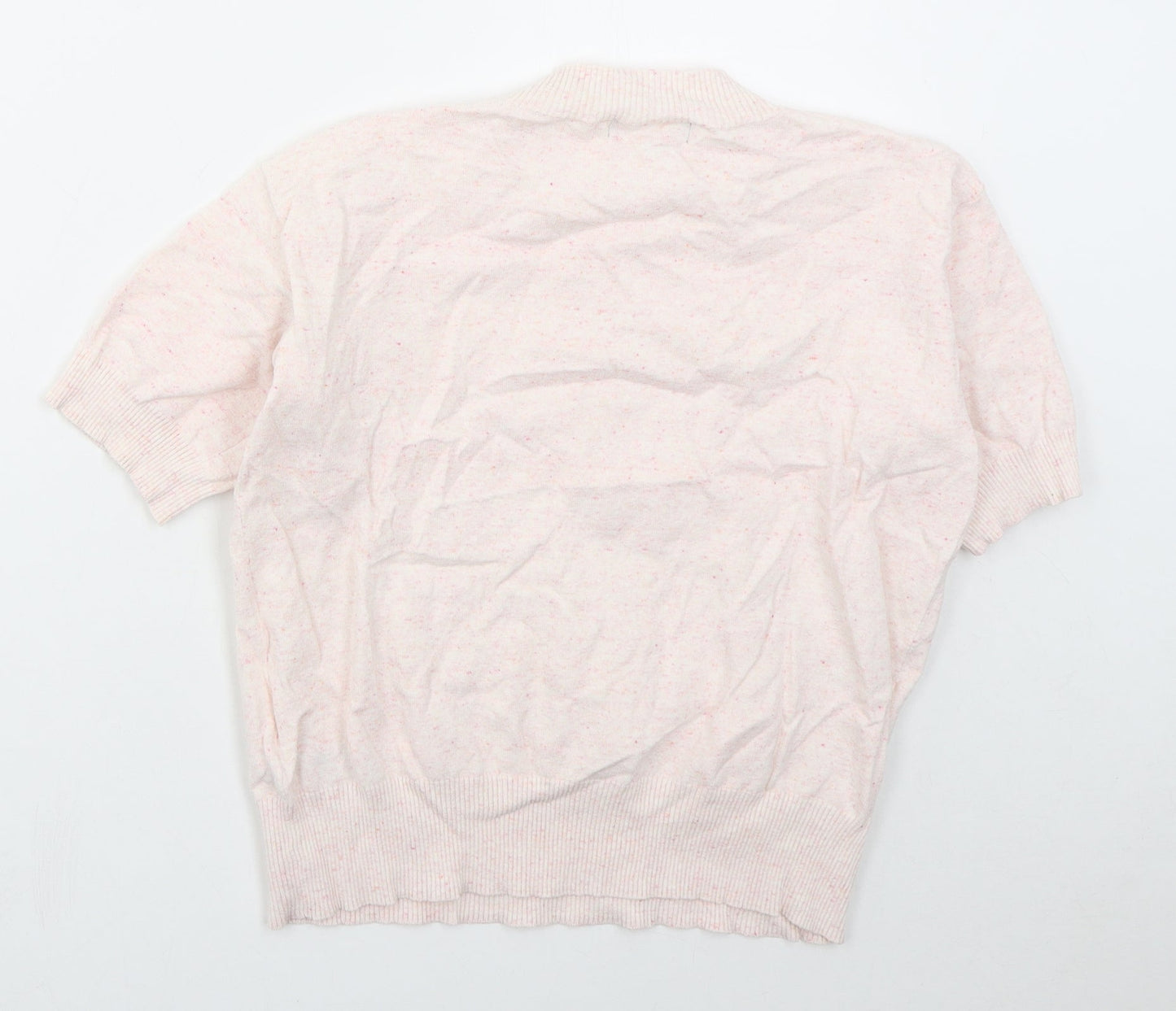 Womens UK Size S Marks and Spencer Pink Pullover Jumper