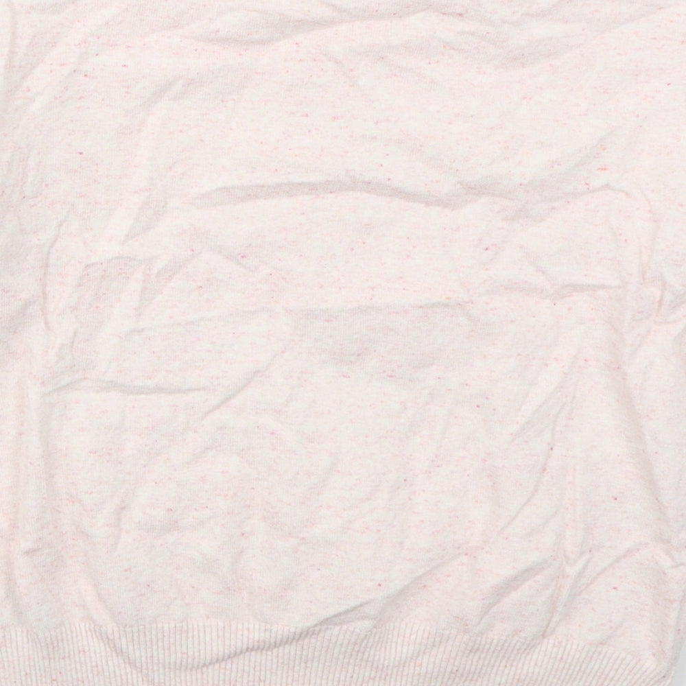 Womens UK Size S Marks and Spencer Pink Pullover Jumper