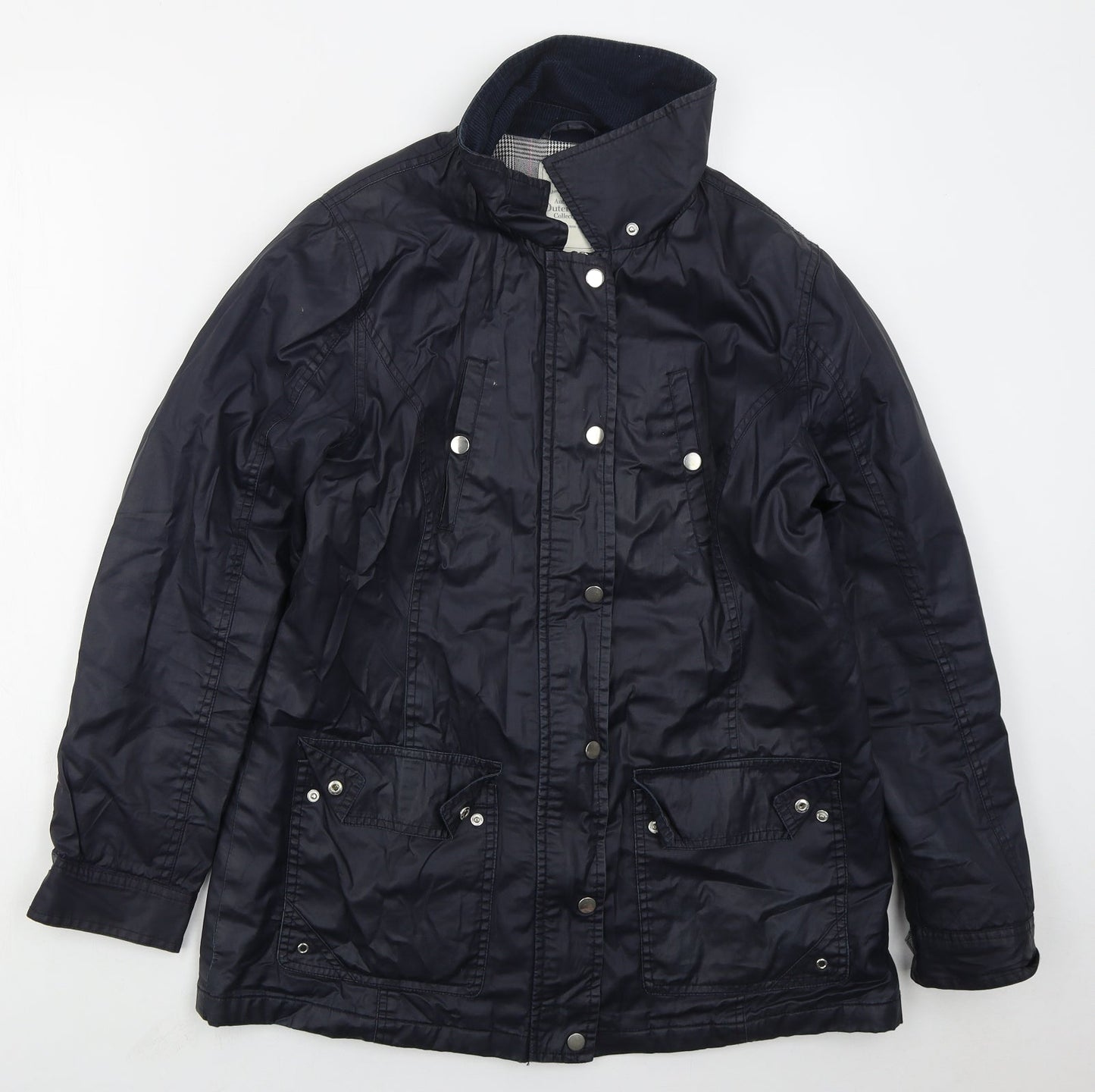 George Womens Blue   Jacket Coat Size 12  Zip