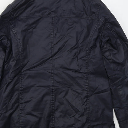 George Womens Blue   Jacket Coat Size 12  Zip