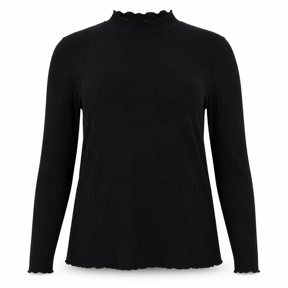 Womens UK Size 14 Papaya Black Pullover Jumper