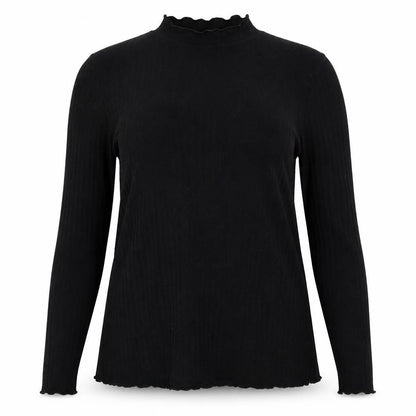 Womens UK Size 14 Papaya Black Pullover Jumper
