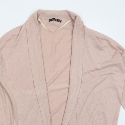 Atmosphere Womens Pink V-Neck  Viscose Cardigan Jumper Size 10