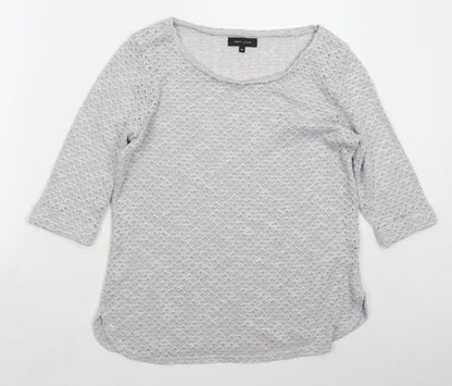Womens UK Size 14 New Look Grey Pullover Jumper