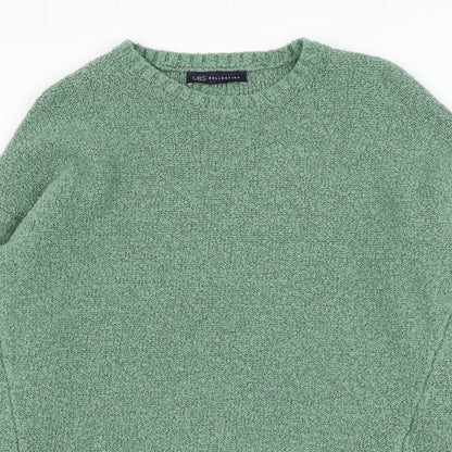Womens UK Size S Marks and Spencer Green Pullover Jumper