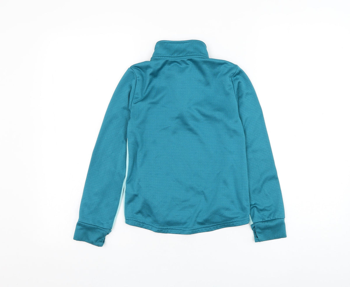 Dunnes Girls Blue  Polyester Pullover Sweatshirt Size 8-9 Years  Pullover