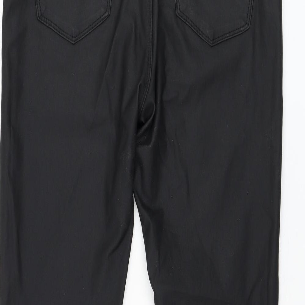 Toxik3 Womens Black  Cotton Trousers  Size 2XL L29 in Regular Zip