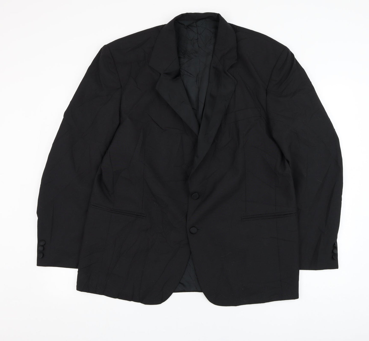 Mens UK Size 42 Nicholas Rowe Regular Black Suit Jacket