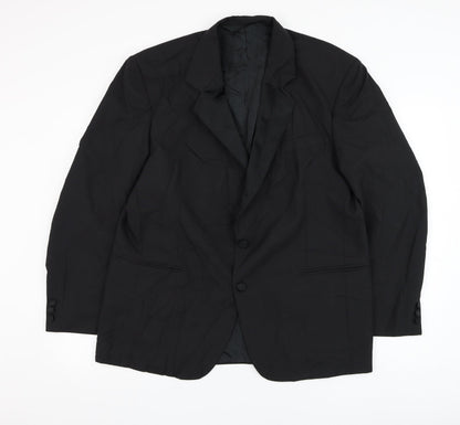 Mens UK Size 42 Nicholas Rowe Regular Black Suit Jacket