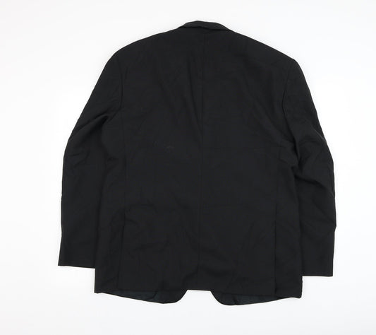 Mens UK Size 42 Nicholas Rowe Regular Black Suit Jacket