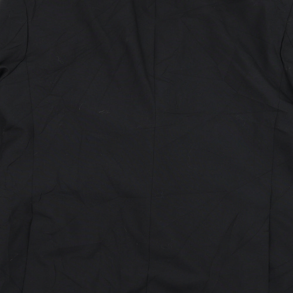 Mens UK Size 42 Nicholas Rowe Regular Black Suit Jacket