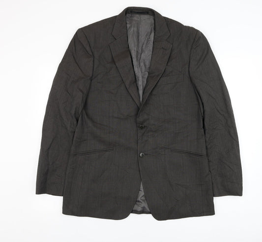 Mens UK Size 40 Linea Regular Brown Suit Jacket