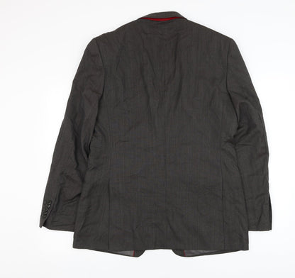 Mens UK Size 40 Linea Regular Brown Suit Jacket