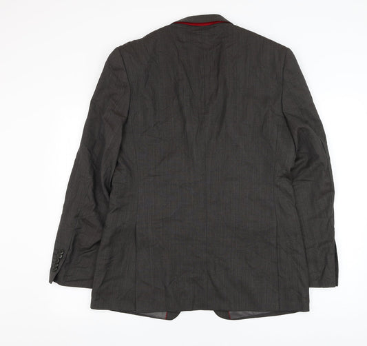 Mens UK Size 40 Linea Regular Brown Suit Jacket
