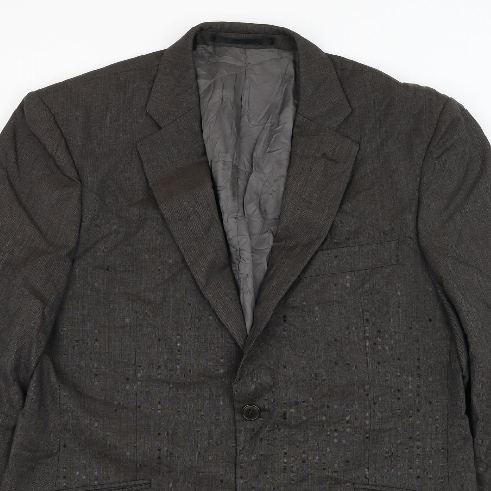 Mens UK Size 40 Linea Regular Brown Suit Jacket
