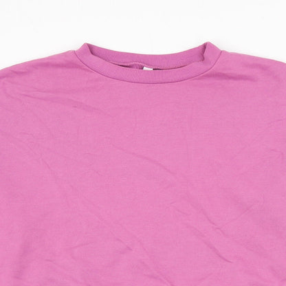 Womens UK Size M H&M Purple Cape Sweatshirt