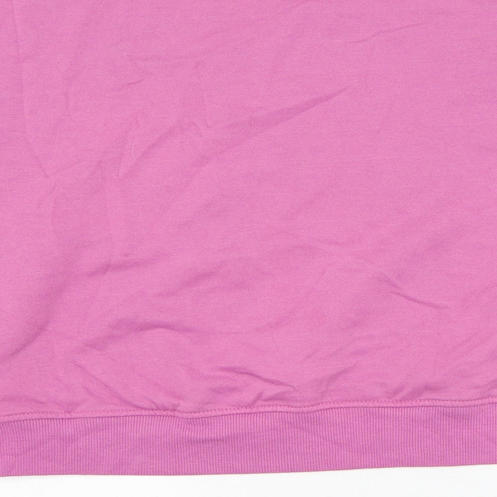 Womens UK Size M H&M Purple Cape Sweatshirt