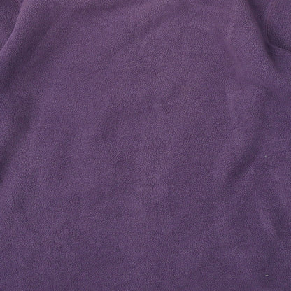 Casual Club Womens Purple  Polyester Pullover Sweatshirt Size 12