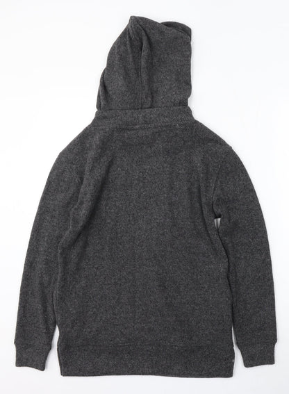 F&F Womens Grey  Polyester Pullover Hoodie Size 6