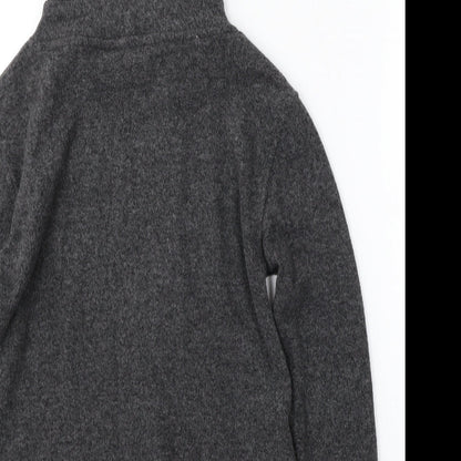 F&F Womens Grey  Polyester Pullover Hoodie Size 6