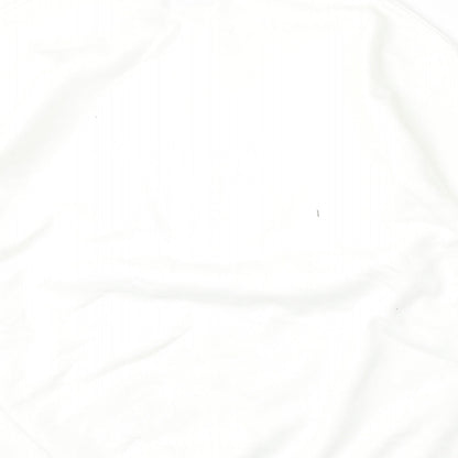 Of life and lemons Womens White  Cotton Pullover Sweatshirt Size L