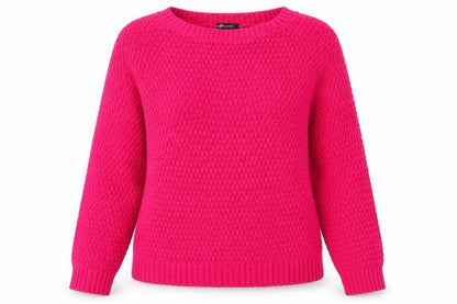 Womens UK Size L Internacionale Pink Pullover Jumper