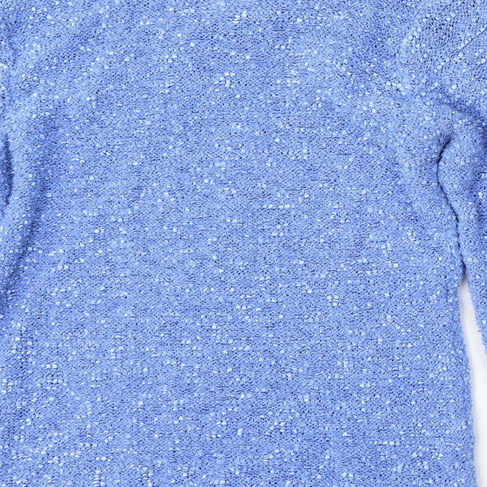 Womens UK Size S Bonmarché Blue Pullover Jumper