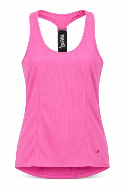 Penn Womens Pink  Polyester Basic Tank Size XS Round Neck