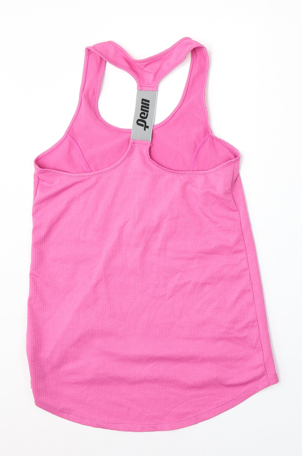 Penn Womens Pink  Polyester Basic Tank Size XS Round Neck