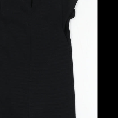 New Look Womens Black  Polyester Shift  Size 8  Round Neck