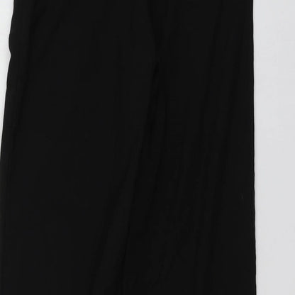 Womens UK Size 8 NEXT Regular Fit  Black Trousers